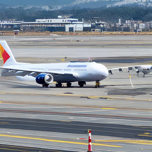 074_there is a very large plane that is stopped at the airport.png